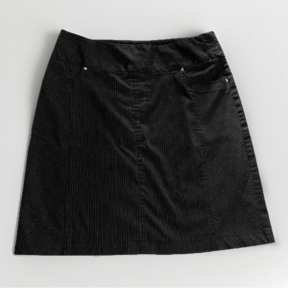San Francisco Pencil‎ Skirt Pinstripe Preppy Style With Pockets Size 9